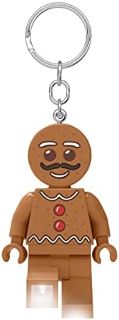 LEGO Classic Keychain Light - Gingerbread Man - 3 Inch Tall Figure (KE182H) IQ