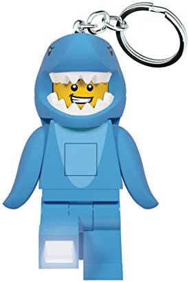 LEGO Classic Keychain Light - Shark Suit Guy - 3 Inch Tall Figure (KE155H) IQ