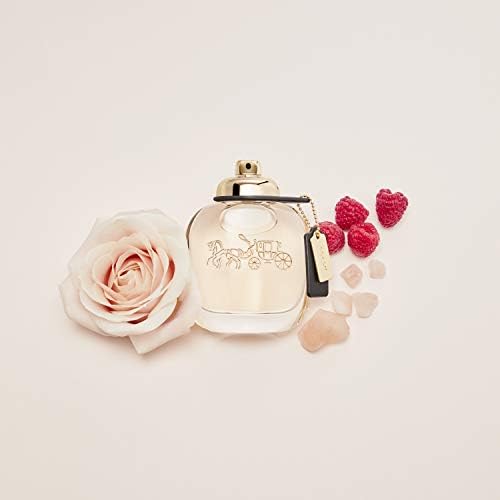 Coach Eau de Parfum - Long Lasting Fragrance with notes of Raspberry Leaves, Turkish Rose & Suede Musks - Floral & Fruity Coach