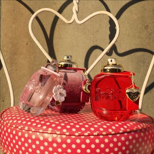 Coach Love Eau de Parfum Purse Spray - Long Lasting Fragrance with notes of Strawberry, Red Velvet Rose & Cedarwood - Floral & Fruity - 0.33 fl. oz. COACH