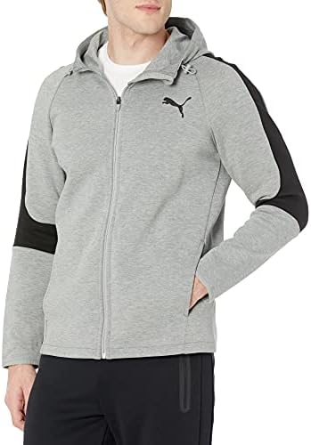 PUMA Men's Evostripe Fleece Hoodie PUMA