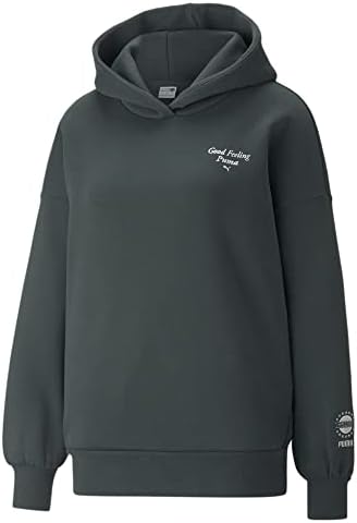 PUMA Men's Wellness Club Hoodie, Green PUMA