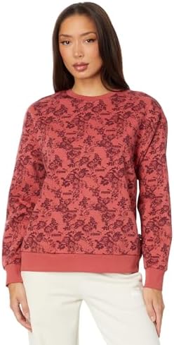 PUMA Women's Floral Crewneck Sweatshirt PUMA