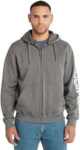 Мужское худи Timberland PRO Honcho Sport Full-Zip из влагоотводящей ткани Timberland PRO