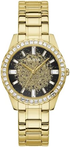 GUESS Ladies Sport Glitter & Crystal 38mm Watch GUESS