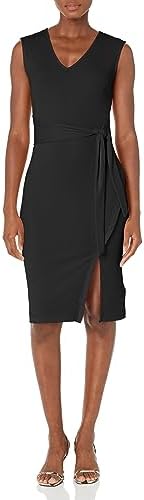 GUESS Women's Sleeveless Sharon V Neck Dress GUESS