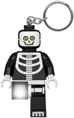 LEGO Monster Fighters Keychain Light - Skeleton - 3 Inch Tall Figure (KE137H) IQ