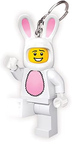 LEGO Iconic Keychain Light - Bunny Suit Guy - 3 Inch Tall Figure (KE73H) IQ