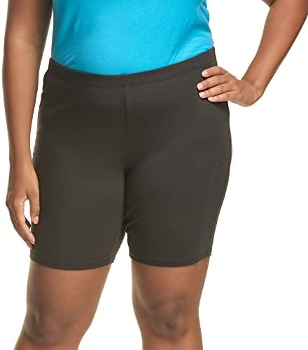 Just My Size Women's Stretch Jersey 9" Bikeshorts Hanes