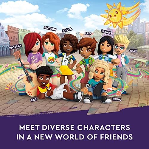 LEGO Friends Heartlake City Community Center 41748 Building Toy Set; Creative Challenge for Ages 9+, Includes 6 Mini-Dolls, a Pet Dog and Lots of Accessories, a Fun Gift for Kids who Love Role Play Lego