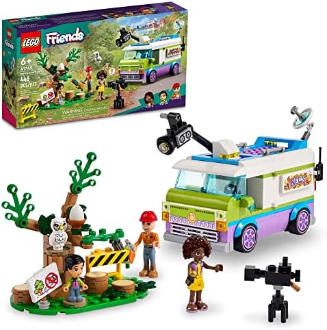 Игровой набор LEGO Friends «Новостной фургон» 41749, 446 деталей, для детей от 6 лет Lego