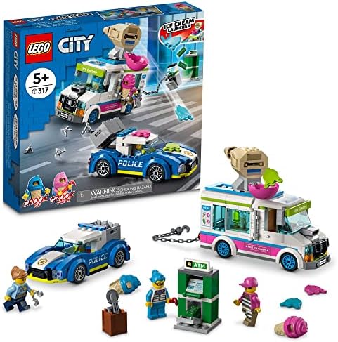 Конструктор LEGO City Ледяной грузовик-полицейский 60314, 317 деталей, для детей от 5 лет Lego