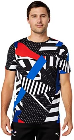 PUMA Men's BMW M Motorsport All Over Print Tee Puma