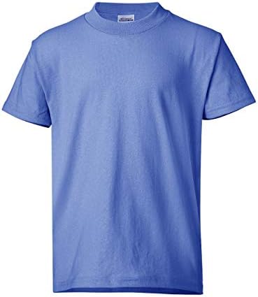 Hanes boys ComfortBlend EcoSmart Crewneck(5370)-CAROLINA BLUE-XL Hanes