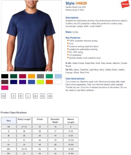 Hanes Sport Men's Heathered Training Tee Hanes