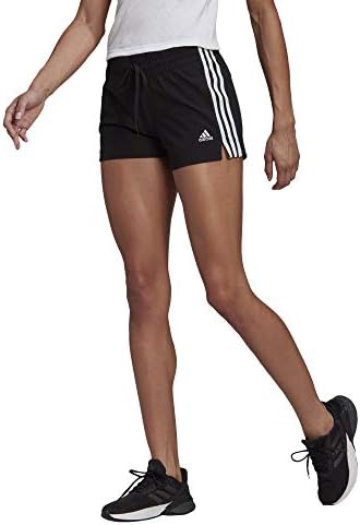 adidas Women's Essentials Slim 3-Stripes Shorts Adidas