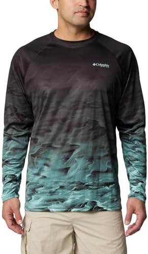 Columbia Men's Super Terminal Tackle PFG Fish Flow Long Sleeve Columbia