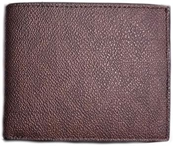 Michael Kors Mens MK Logo Wallet Passcase Brown Michael Kors