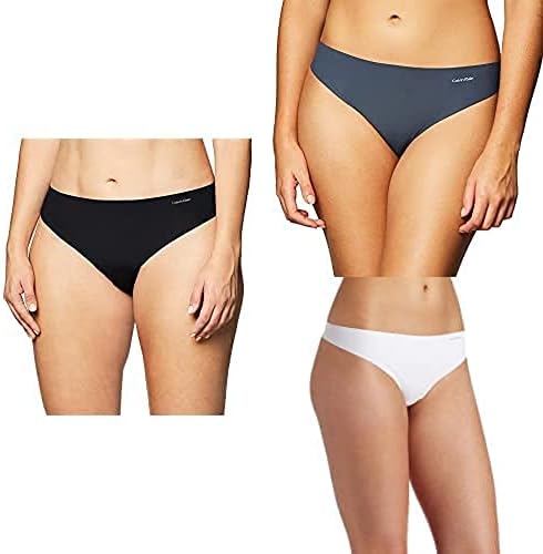 Calvin Klein Women's Multipack Invisibles Thong Calvin Klein