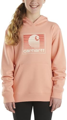 Carhartt Girls' Pullover Hoodie Graphic Sweatshirt Carhartt