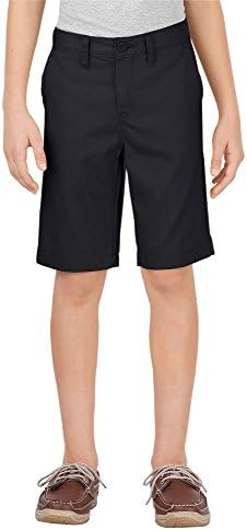 Dickies Khaki Boys' Slim Fit Stretch Flat Front Short Dickies