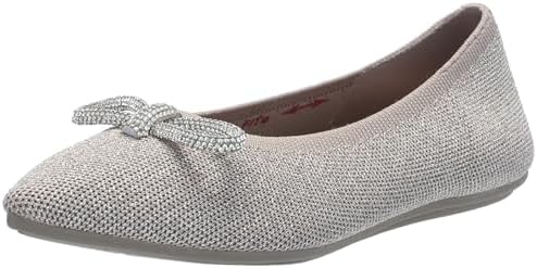 Женские балетки Skechers Cleo Point-Glitzy Haze из эко-материалов с амортизацией Skechers