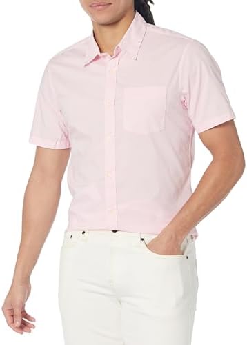 GAP Men's Short Sleeve Stretch Poplin Slim Fit Gap