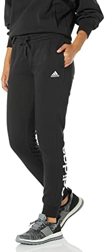 adidas Women's Essentials Fleece Logo Pants Adidas