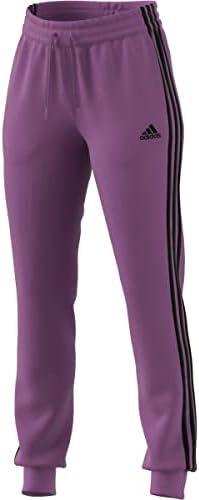 adidas Women's Plus Size Essentials Fleece Tapered Cuff Pants Adidas