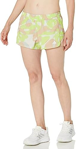 adidas Women's Pacer Train-Essentials Floral Printed Woven Short Adidas