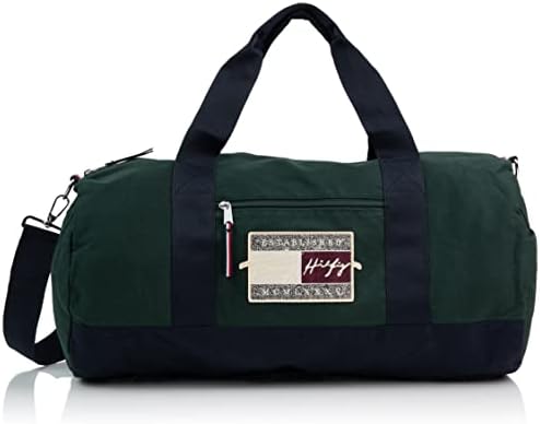 Tommy Hilfiger Mens Signature Bag DUFFLE, Hunter Tommy Hilfiger