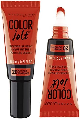 Интенсивная губная помада Color Jolt, Оранжевый Всплеск, 6 мл, 8x пигмент MAYBELLINE