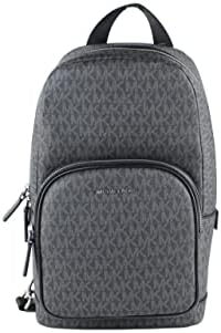 Michael Kors Cooper Commuter Sling Pack (Black) Michael Kors