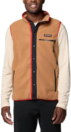 Columbia Men's Helvetia II Vest, Camel Brown, Large Columbia