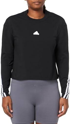 adidas Women's Future Icon 3-Stripes Long Sleeve T-Shirt Adidas