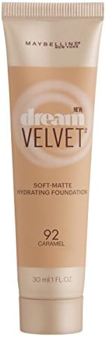 Maybelline New York Dream Velvet Soft-Matte Hydrating Foundation, Caramel, 1 fl. oz. MAYBELLINE