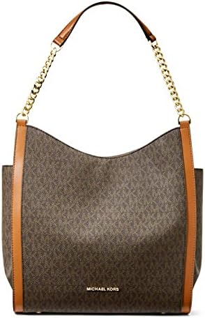 MICHAEL Michael Kors Medium Newbury Signature Shoulder Bag , Brown Michael Kors