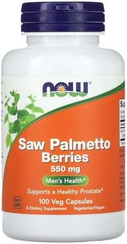 Now Foods Saw Palmetto 550mg 100 Vcaps NOW Foods