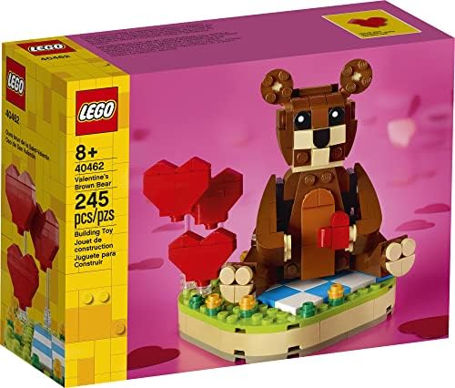 LEGO Valentine’s Brown Bear 40462 Building Kit (245 Pieces) Lego