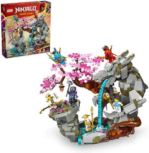 LEGO NINJAGO Храм Драконьего Камня, 1212 деталей, набор для игры с 6 самурайскими фигурками, для детей от 13 лет Lego