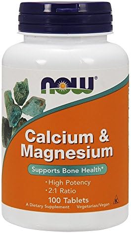 NOW FOODS Cal Mag 500/250mg, 100 CT NOW Foods