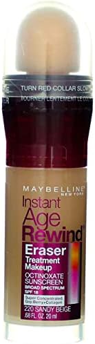 Maybelline New York Instant Age Rewind Eraser Treatment Makeup, Sandy Beige [220] 0.68 Ounce MAYBELLINE