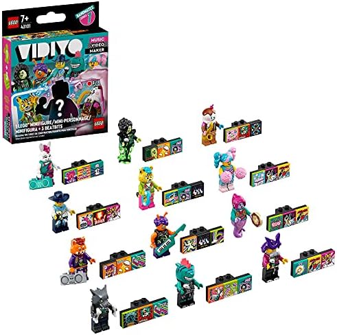 LEGO VIDIYO Bandmates 43101: 12 музыкальных персонажей, 3 BeatBits, для детей от 7 лет Lego