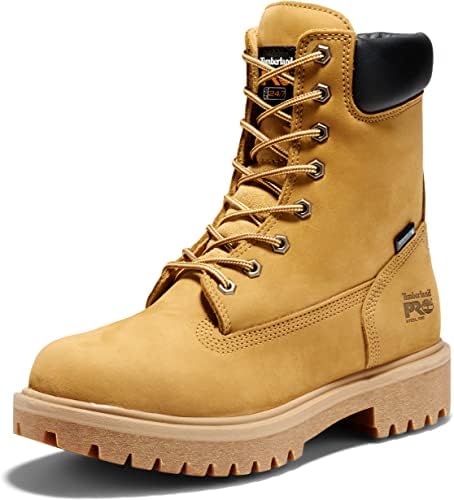 Timberland PRO Men's Direct Attach 8 Inch Steel Safety Toe Insulated Waterproof Industrial Work Boot Timberland PRO