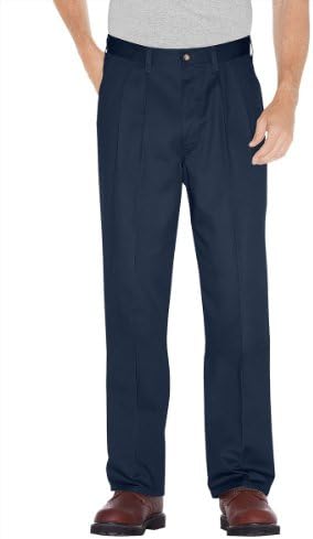 Dickies mens Relaxed Fit Cotton Pleated Front Pant Dickies