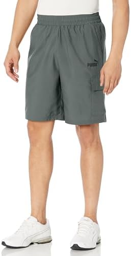 PUMA Men's Essentials Woven 9" Cargo Shorts PUMA