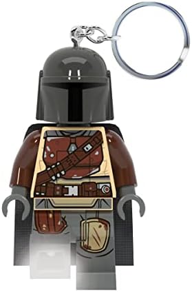 IQ Lego Star Wars Keyring with LED Torch Toy Gifts for Children - 76mm Large Figure - 2 CR2025 Batteries Included IQ