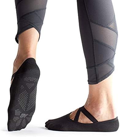 New Balance Yoga Socks for Women/Men - Non Slip Barre Socks with Grips/Straps | Sticky Gripper Exercise Fitness Sock Shoes for Yoga, Barre, Pilates, Ballet, Dance, Workout, Home, Casual, Hospital New Balance