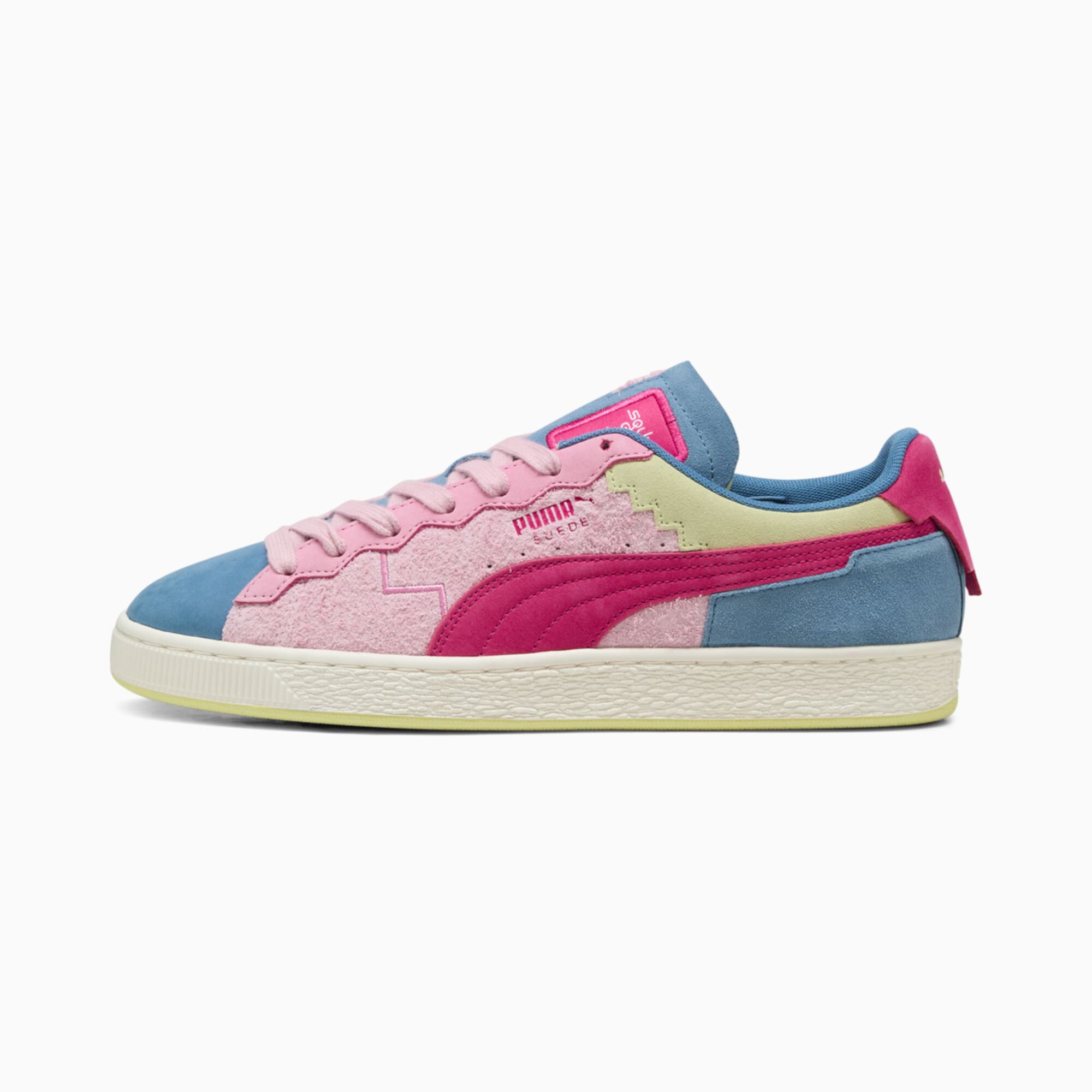 Кроссовки PUMA x SQUID GAME Suede с замшевым верхом и шнуровкой PUMA