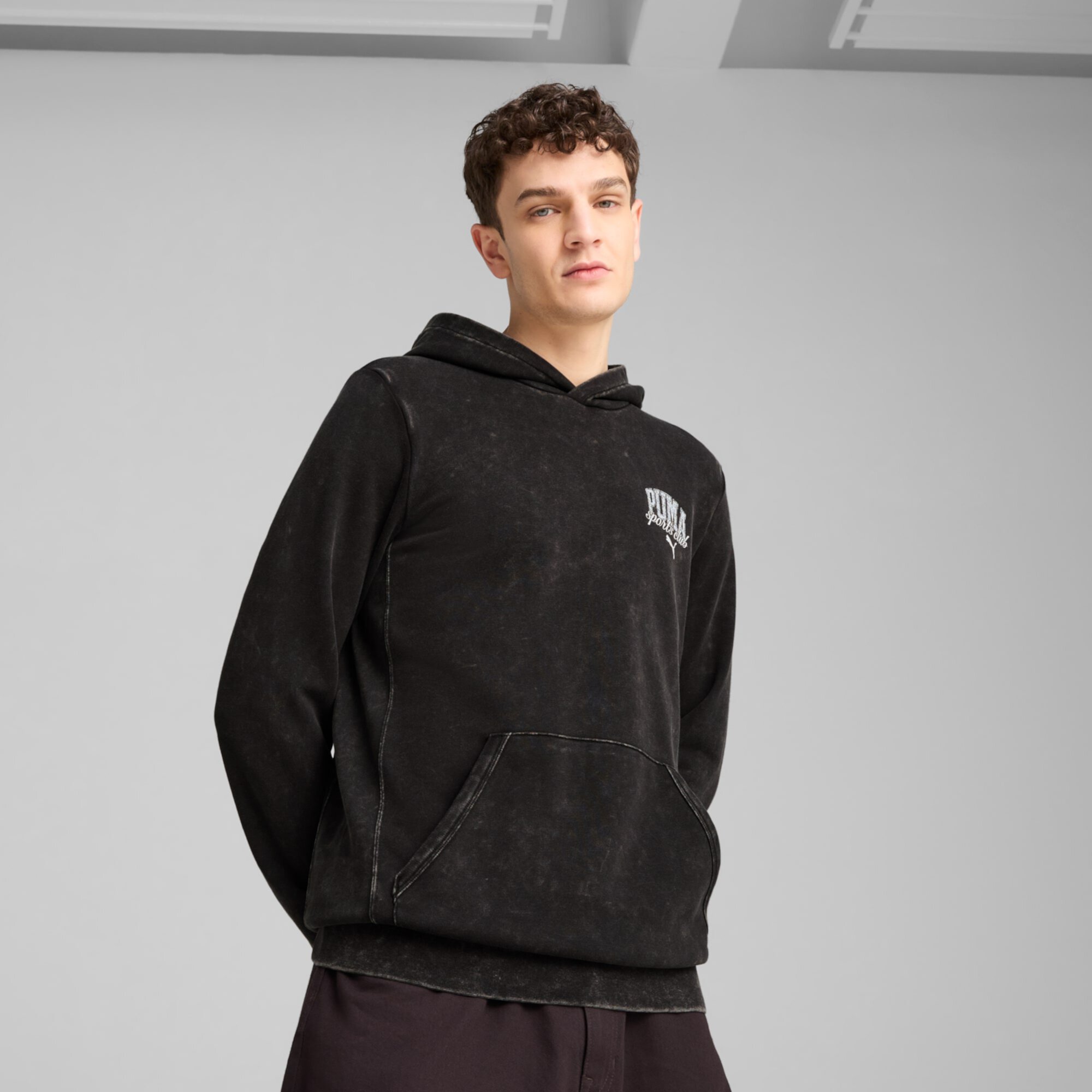 PUMA Class Washed Hoodie Men PUMA